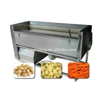 Low-price Sanshon Hxj-10g Fruit And Vegetable Brush Industrial Potato Peeler Machine